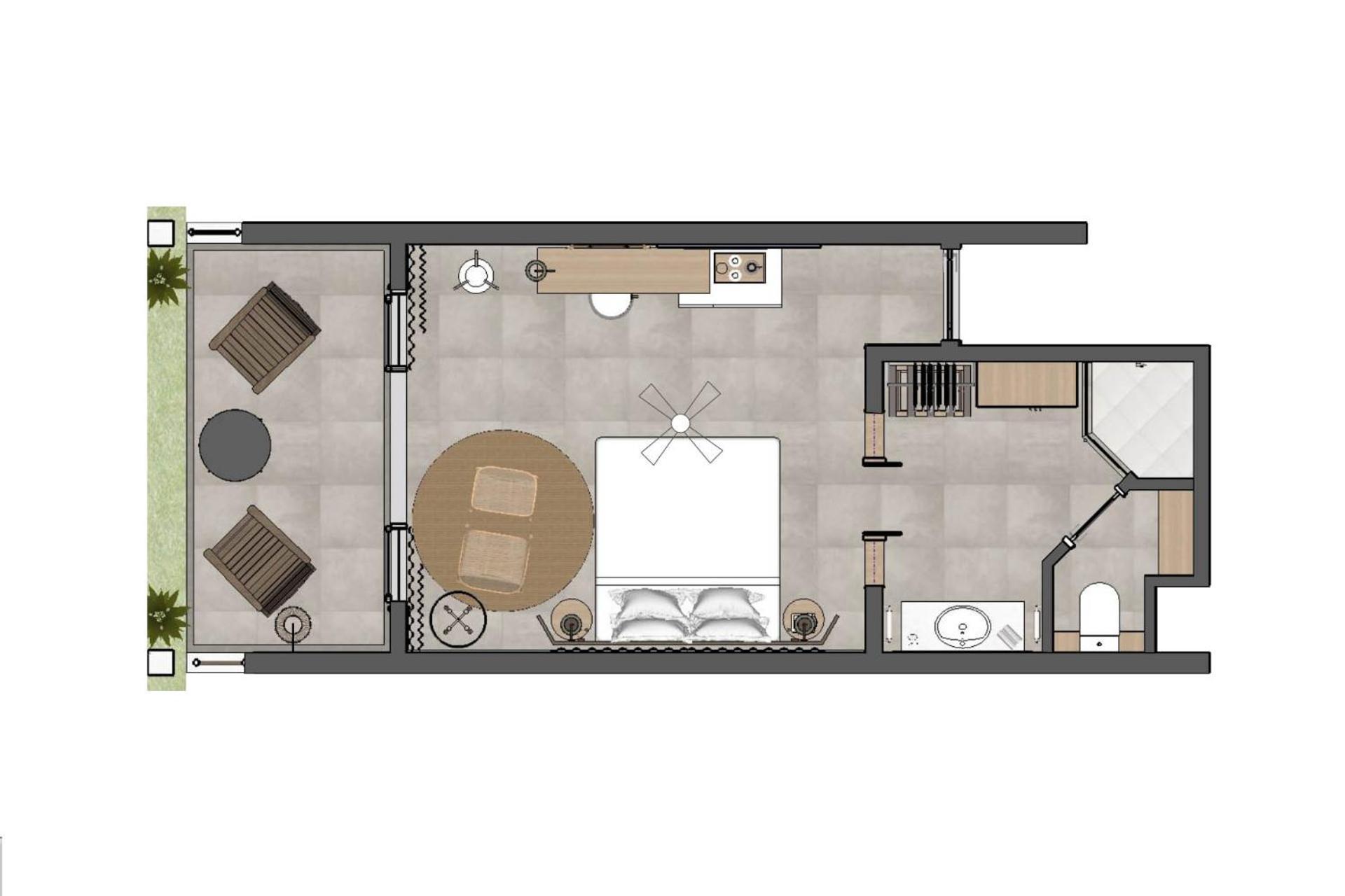 Chambre Supérieure avec Vue sur la mer